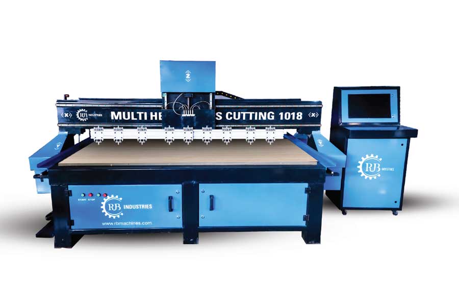 Multi Head Cutting M/C