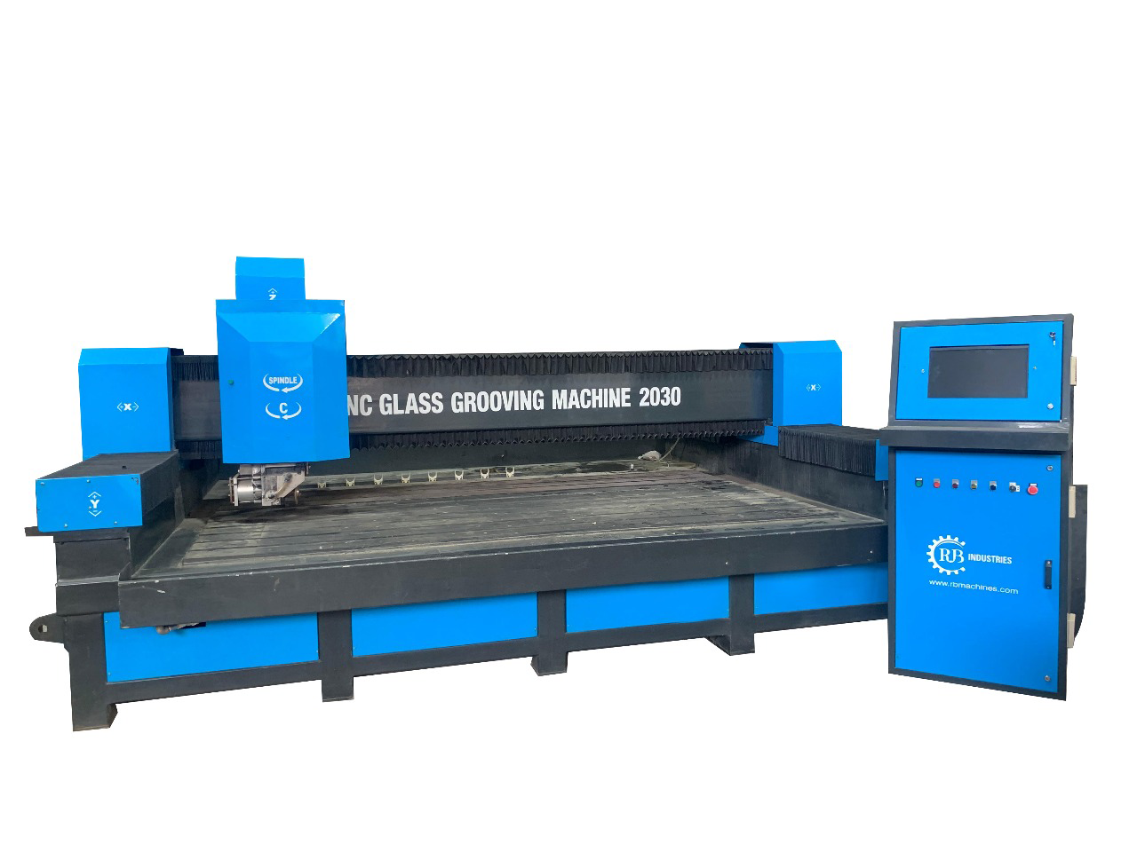 CNC GLASS GROOVING MACHINE